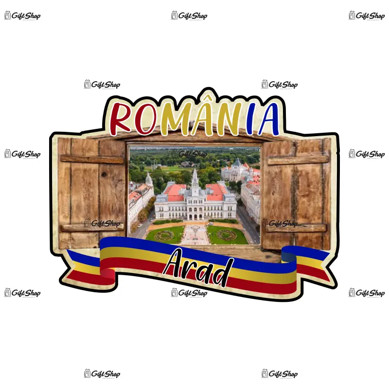 Arad romania, magnet frigider mgs147